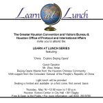 Learn at Lunch China - May 16