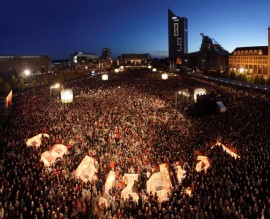 Image of Lichtfest Leipzig (Augustusplatz)